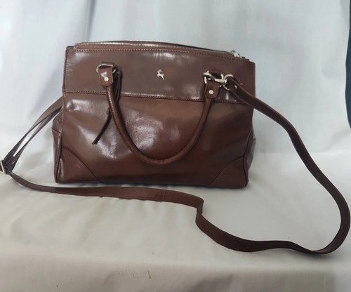 Ashwood leather handbag brown - leather,