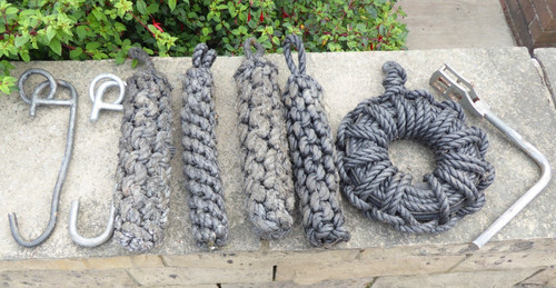 Canal boat narrowboat rope - canal, 5x