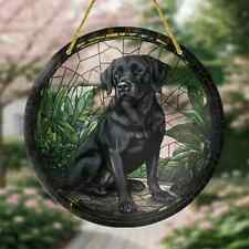 Black Labrador Dog Suncatcher