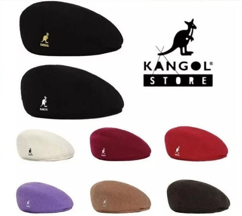 Kangol wool 504 flat cap - kangol, men