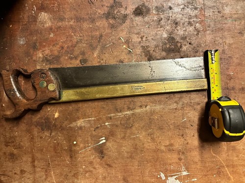 Rare vintage brass backed - rare, brass-backed