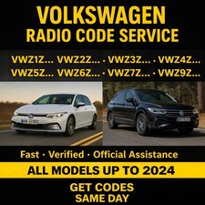 ✅ VW Volkswagen Radio Code
