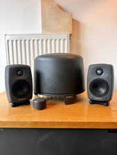 GENELEC monitor speakers + subwoofer with remote control - awesome active system