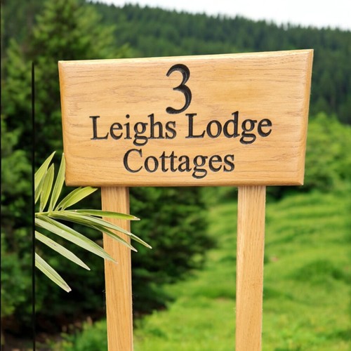 Personalised custom oak house - personalised,