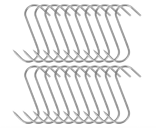 Meat hooks premium stainless - hooks,