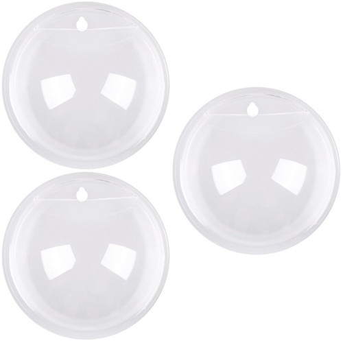 3pcs clear acrylic wall - 3pcs,