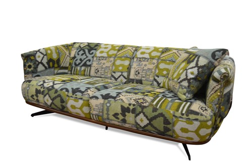 Vintage sofa large seater - large,