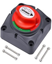 Heavy Duty Battery Disconnect Switch 12V–48V  Isolator for RV Boat Truck Camper
