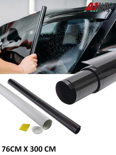Window tint film - tint, black
