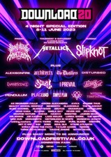 DOWNLOAD 20 FESTIVAL LINE UP 2023 Print Event Poster Gift Promo Bands Acts List
