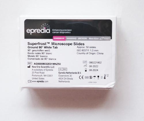 50x blank microscope slides - 50x,