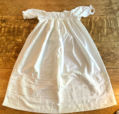Baby white antique christening - white,