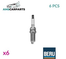 ENGINE SPARK PLUG SET PLUGS Z184 BERU 6PCS NEW OE REPLACEMENT