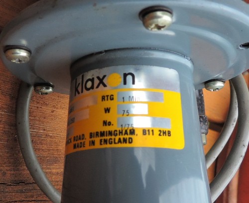 240v klaxon horn - 240v,