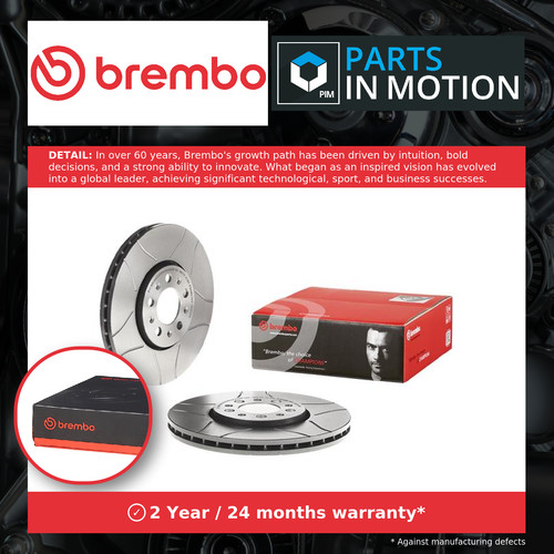 Brake discs pair - brake,