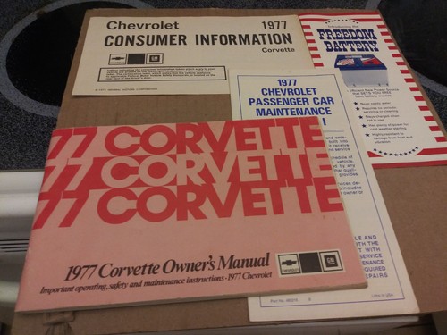 1977 original corvette - original,