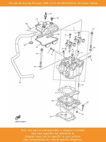 Yamaha cylinder - yamaha, 1