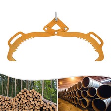 25" 1000kg/2200lbs Claw Hook, Log Lifting Tongs, Heavy Duty Grapple Timber Claw