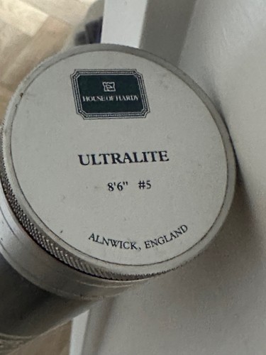 Hardy ultralite 5 fly rod - hardy,