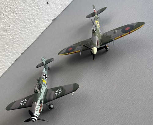 Corgi 109 and - and, spitfire