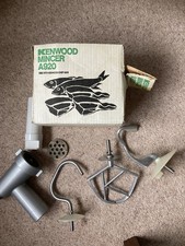 Vintage Kenwood A920 Meat Mincer Grinder Use With Chef A901 In Box Working