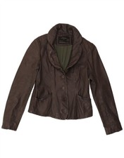 ALL SAINTS Womens Crop Leather