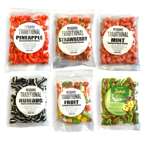 200g chopped rock pieces - chopped,