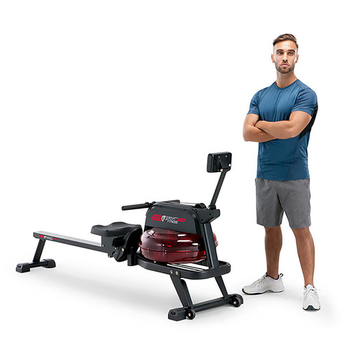 Water rowing machine - machine, with
