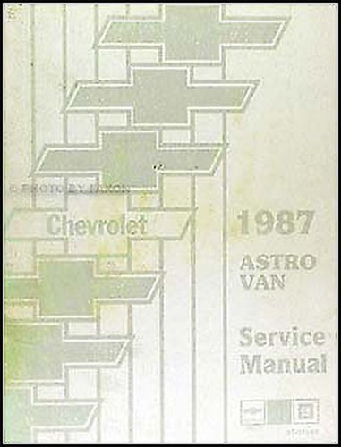 1987 chevy astro - van, shop