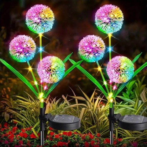 Solar powered dandelion led - dandelion,