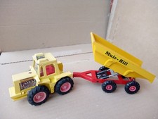 Matchbox Lesney Super Kings Diecast Muir-Hill  K-5 Tractor & Trailer circa 1972