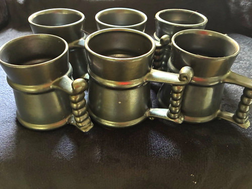 Set prinknash abbey pewter - abbey,