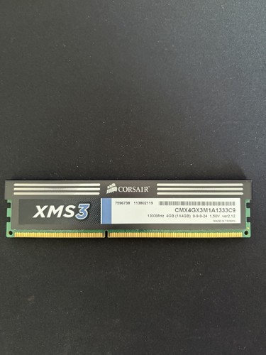 4gb ddr3 ram corsair xms3 - 4gb,