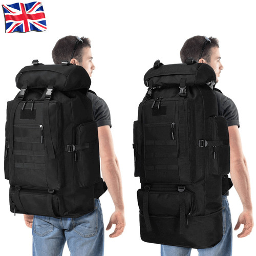 100l hiking camping backpack - camping,