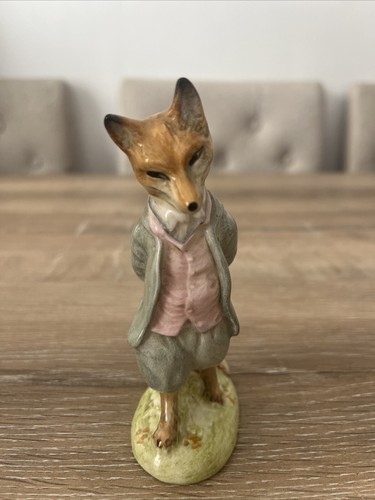 Beatrix potter figurine foxy - beatrix,