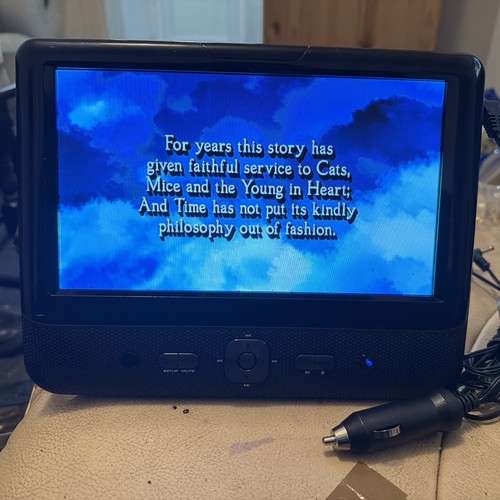 Bush portable dvd player - player, black
