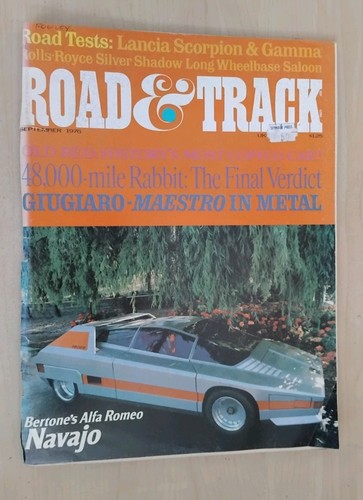 Road track sept - &, lancia