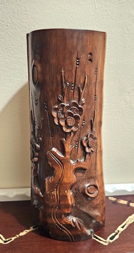 Antique chinese brush - brush, pot
