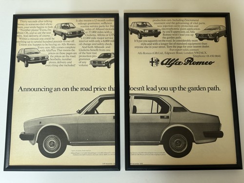 Framed 1979 alfa - framed,