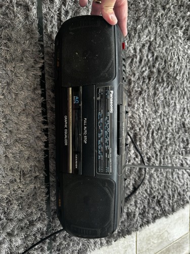 Panasonic fs420 boombox - panasonic, rx-fs420
