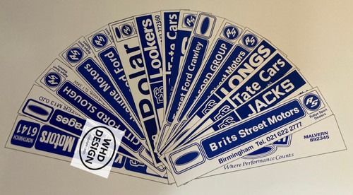 Rear window sticker - , for