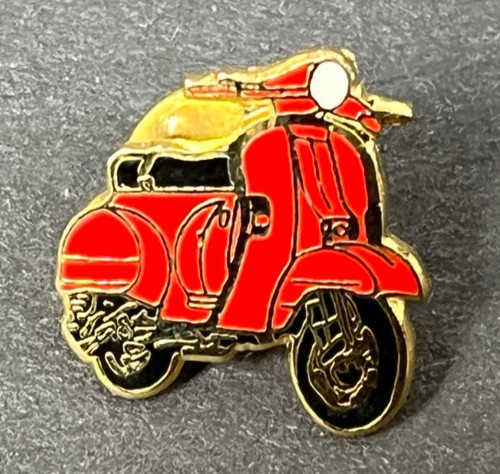 Motorcycle scooter pin - scooter, badge