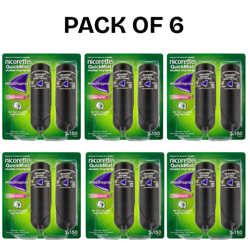 Nicorette quickmist 1mg - 6, ×