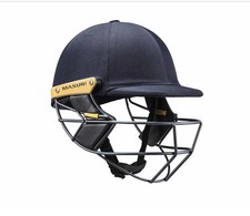 2025 Masuri Unisex legacy Navy Cricket Helmet Steel Grill  size L 61-64 cm   