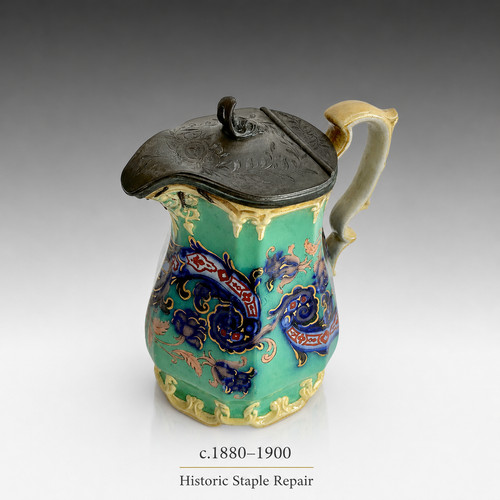 Antique art nouveau faience - antique,