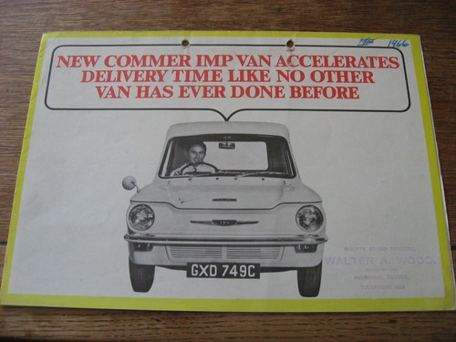 1966 commer imp van car - 1966,
