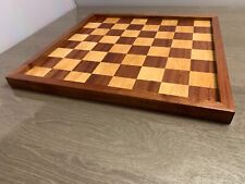 Premium Handcrafted Mahogany & beech Chessboard - Made in my workshop by myself 