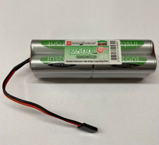 9.6v Battery Pack NEW Technology Nimh+ sq Futaba VAPEXTECH 2500mAh LSD