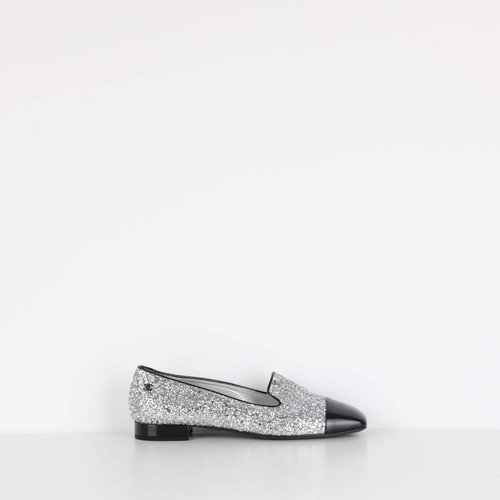 Chanel silver shoes shoe - chanel, size