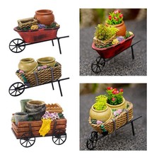 Cart Flower Pot Flowerpot
